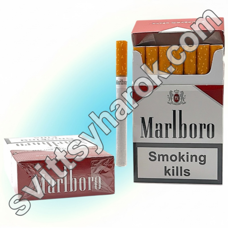 Marlboro Red KS золоте кільце