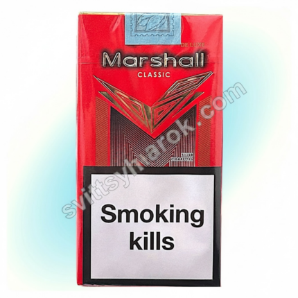 Marshall KS Red 100’s (у мʼякій пачці)