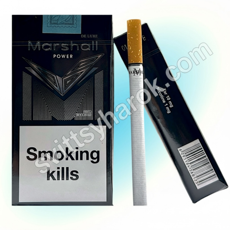 Marshall KS Black 100’s (у мʼякій пачці)